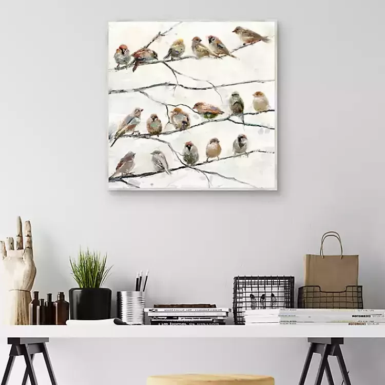 Birds of a Feather Canvas Art Print>Kirklands Home Best
