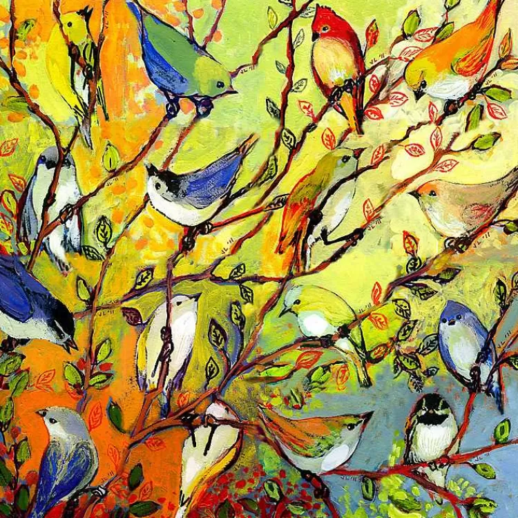 Birds of A Feather Outdoor Canvas Art Print>Kirklands Home Online