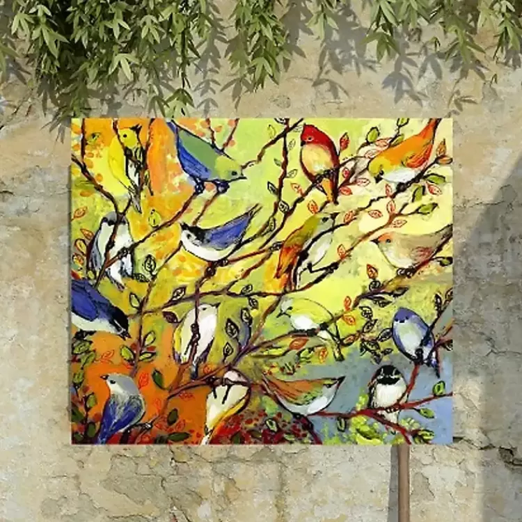 Birds of A Feather Outdoor Canvas Art Print>Kirklands Home Online
