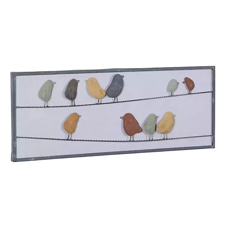 Birds on a Wire Metal Wall Plaque>Kirklands Home Discount