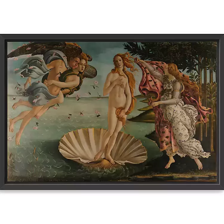 Birth of Venus Framed Canvas Art Print, 48x32 in.>Kirklands Home Hot