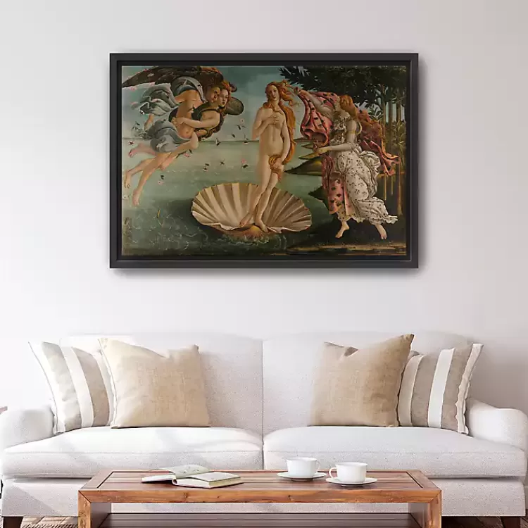 Birth of Venus Framed Canvas Art Print, 48x32 in.>Kirklands Home Hot