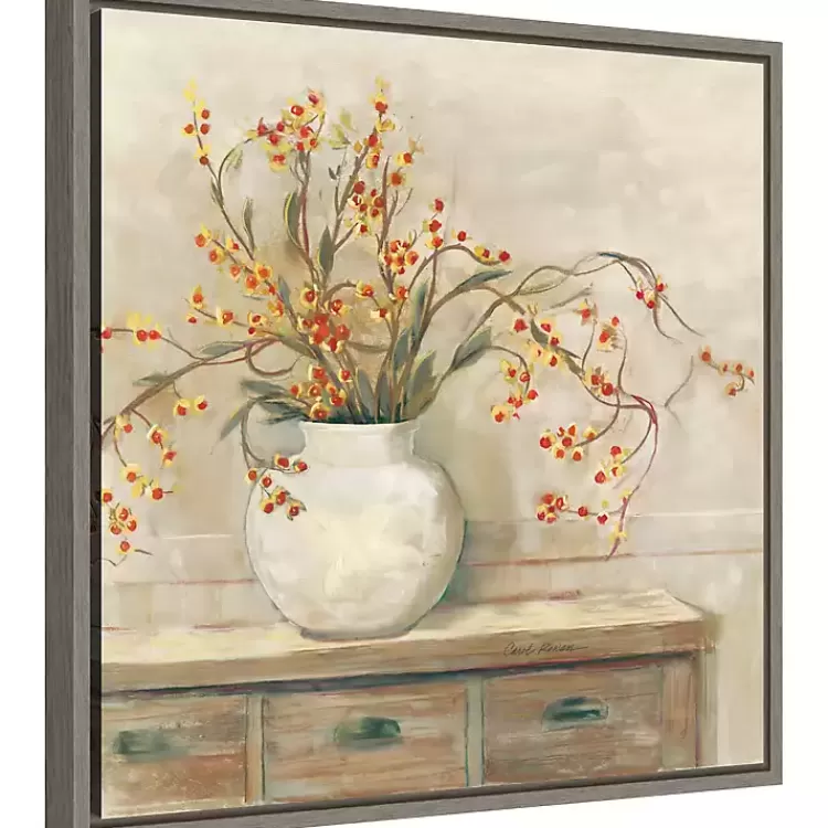 Bittersweet Bouquet Framed Canvas Art Print>Kirklands Home Sale