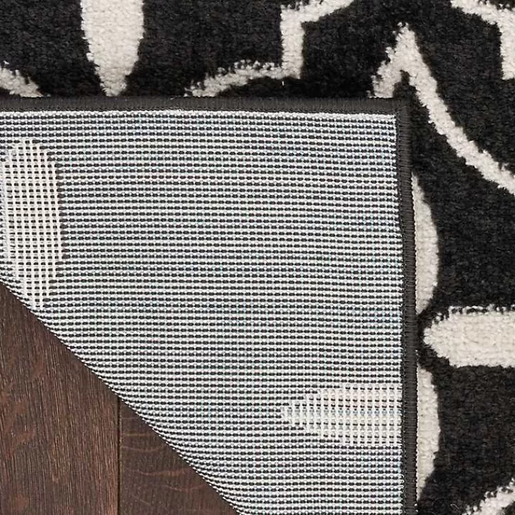 black__ivory_quatrefoil_indooroutdoor_rug_x_6-1.webp Black & Ivory Quatrefoil Indoor/Outdoor Rug, 5x7>Kirklands Home Flash Sale