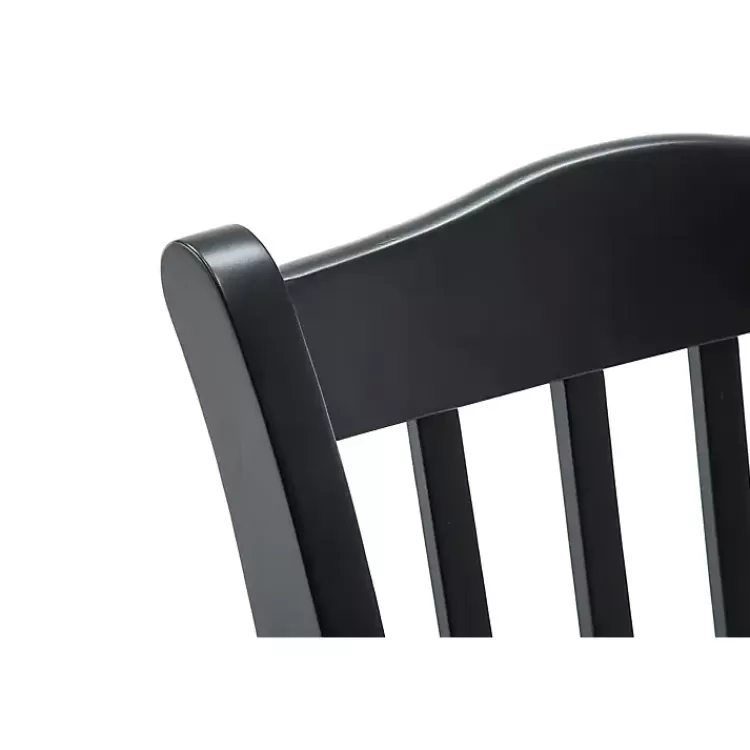 black__oak_wood_shaker_dining_chairs_set_of__7.webp Black & Oak Wood Shaker Dining Chairs, Set of 2>Kirklands Home Cheap
