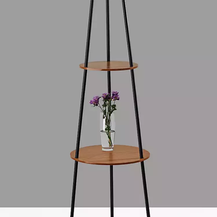 black__walnut_shelves_savannah_floor_lamp_2.webp & Walnut Shelves Savannah Floor Lamp>Kirklands Home Best Sale