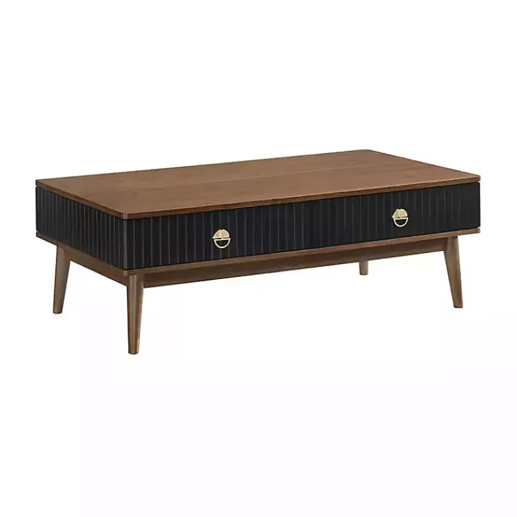 & Walnut Soft-Close Wood Coffee Table>Kirklands Home Discount