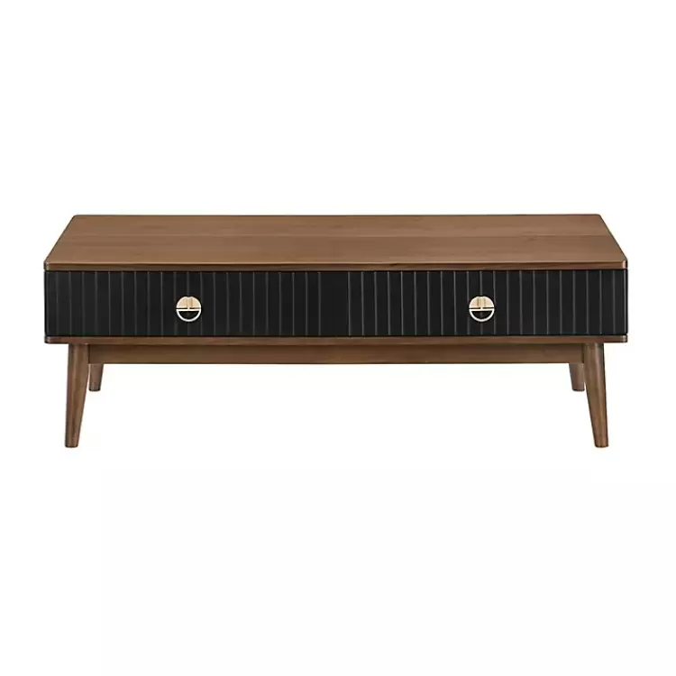 & Walnut Soft-Close Wood Coffee Table>Kirklands Home Discount
