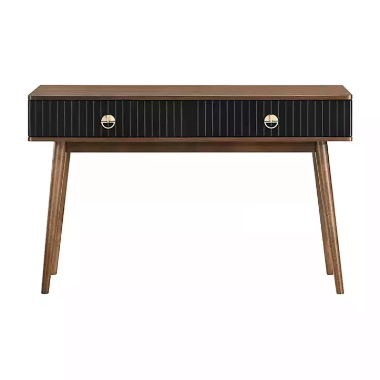 & Walnut Soft-Close Wood Console Table>Kirklands Home Flash Sale