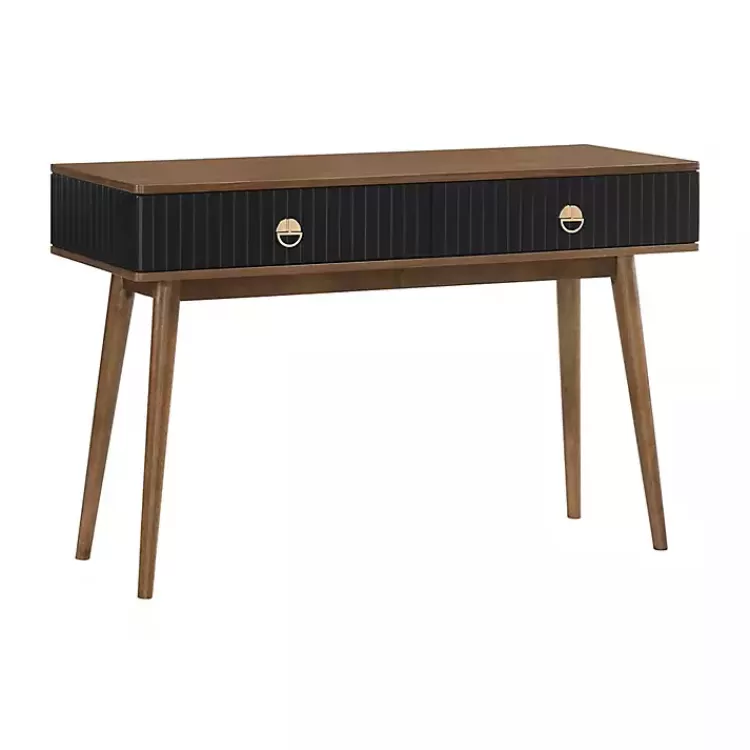 & Walnut Soft-Close Wood Console Table>Kirklands Home Flash Sale