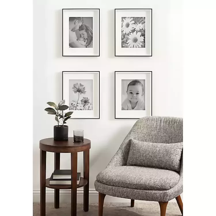 black__white_gibson_pc_gallery_wall_frame_set_5.webp Black & White Gibson 4-pc. Gallery Wall Frame Set>Kirklands Home Cheap