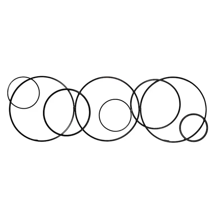 Abstract Circle Chain Wall Plaque>Kirklands Home Online