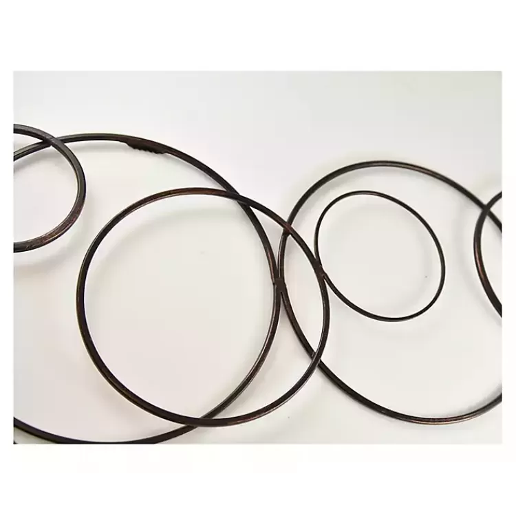 Abstract Circle Chain Wall Plaque>Kirklands Home Online