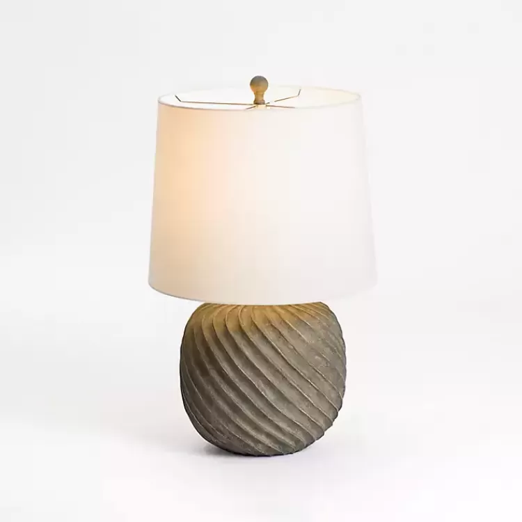 Black and Brown Swirl Anders Table Lamp>Kirklands Home Store