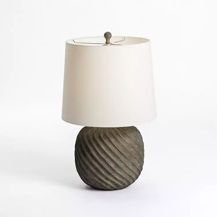 Black and Brown Swirl Anders Table Lamp>Kirklands Home Store
