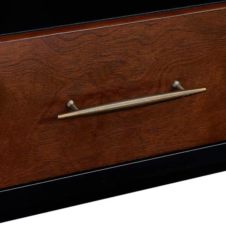 black_and_brown_wood_door_media_cabinet_4.webp Black and Wood 2-Door Media Cabinet>Kirklands Home Best Sale