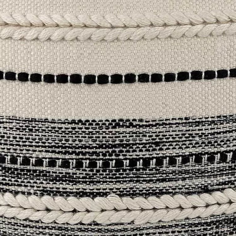 black_and_cream_twisted_indooroutdoor_pillow_4.webp Black and Cream Twisted Indoor/Outdoor Pillow>Kirklands Home Sale