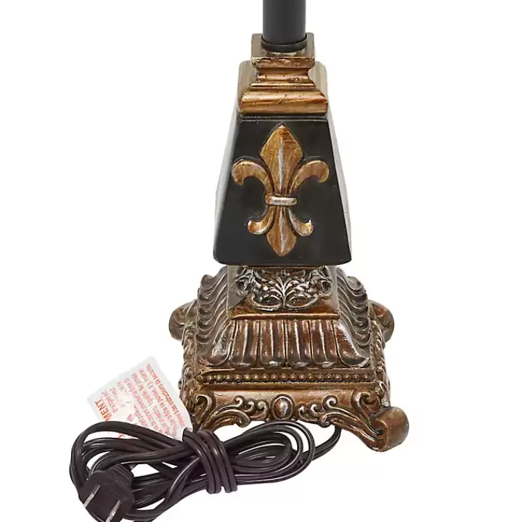 and Gold Fleur De Lis Buffet Lamp>Kirklands Home Shop
