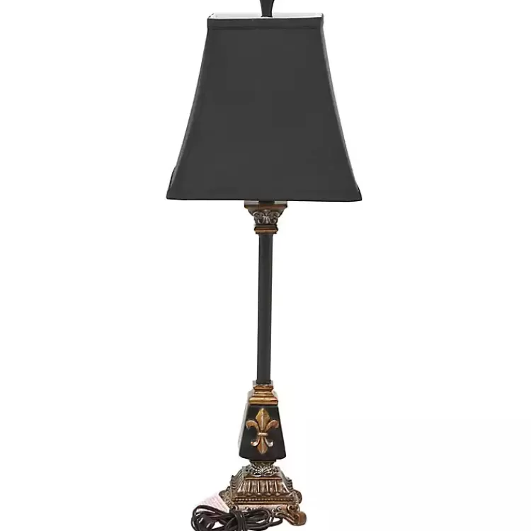 black_and_gold_fleur_de_lis_buffet_lamp_4.webp and Gold Fleur De Lis Buffet Lamp>Kirklands Home Shop