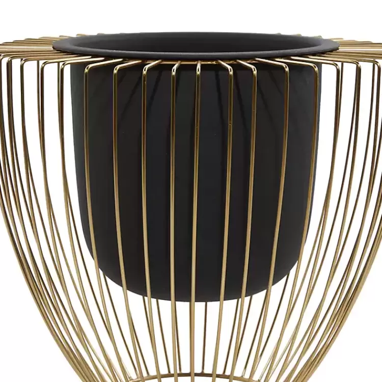 black_and_gold_open_frame_planters_set_of__6.webp Black and Gold Open Frame Planters, Set of 2>Kirklands Home Discount