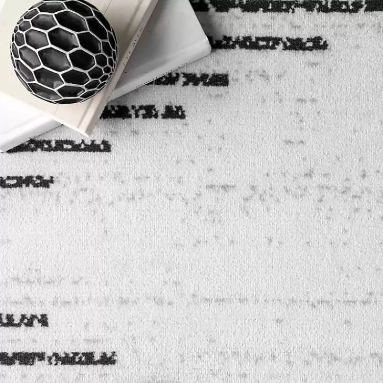 black_and_ivory_diamond_washable_runner_3.webp Black and Ivory Diamond Washable Runner>Kirklands Home Store
