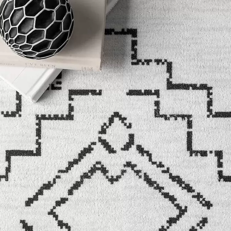 black_and_ivory_moroccan_washable_area_rug_x_3-2.webp Black and Ivory Moroccan Washable Area Rug, 3x5>Kirklands Home Shop
