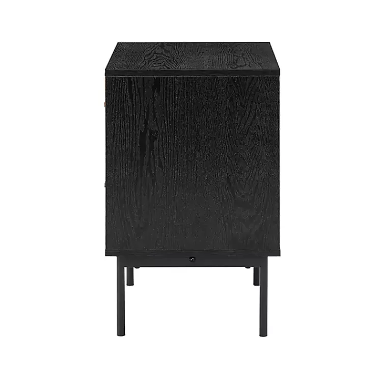 black_and_natural_wood_drawer_nightstand_2.webp Black and Natural Wood 2-Drawer Nightstand>Kirklands Home Online