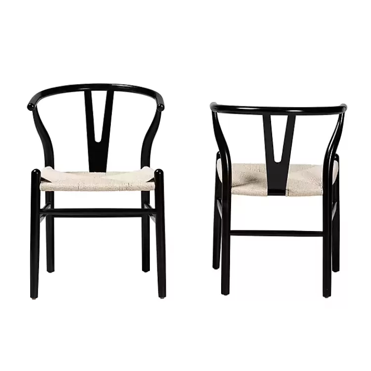 and Tan Wishbone Dining Chairs, Set of 2>Kirklands Home Sale