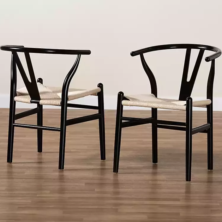 black_and_tan_wishbone_dining_chairs_set_of__7.webp and Tan Wishbone Dining Chairs, Set of 2>Kirklands Home Sale