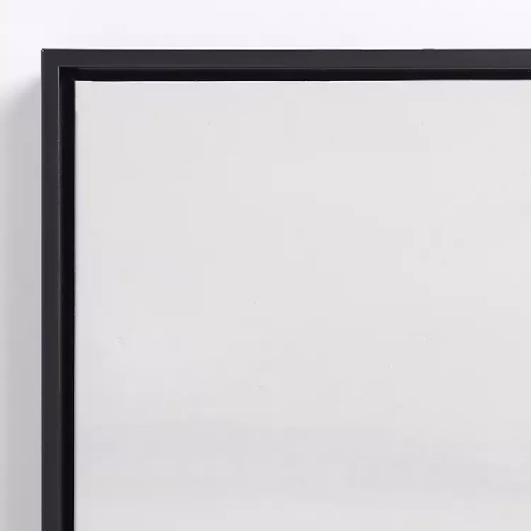Black and White Abstract Framed Canvas Art Print>Kirklands Home Cheap