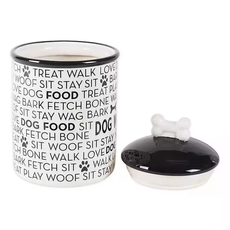 black_and_white_ceramic_canister_3.webp Black and White Ceramic Canister>Kirklands Home Flash Sale