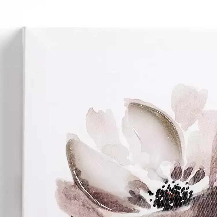Black and White Flower I Canvas Art Print>Kirklands Home Flash Sale
