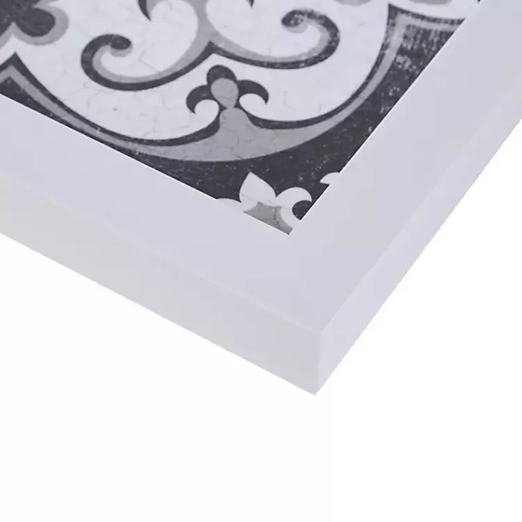 black_and_white_tile_framed_art_prints_set_of__2.webp Black and White Tile Framed Art Prints, Set of 3>Kirklands Home Cheap