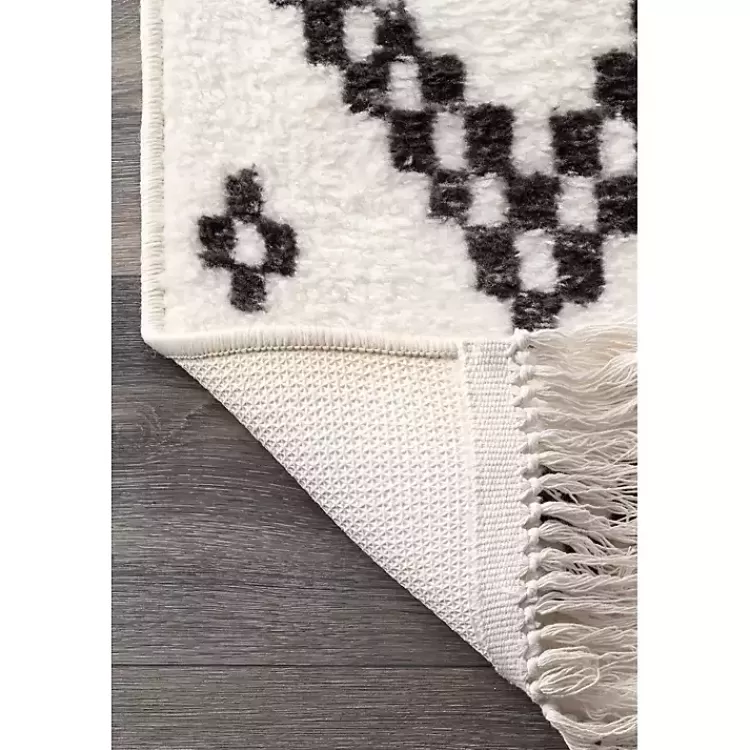 black_and_white_tracy_fringed_area_rug_x_4.webp Black and White Tracy Fringed Area Rug, 8x10>Kirklands Home Shop