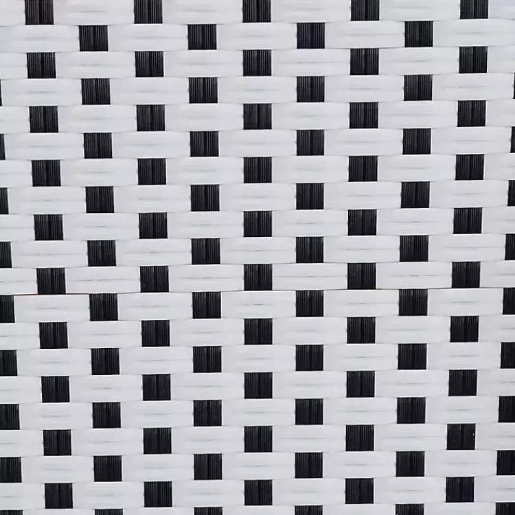 black_and_white_woven_dining_chairs_set_of__5.webp Black and White Woven Dining Chairs, Set of 2>Kirklands Home Best