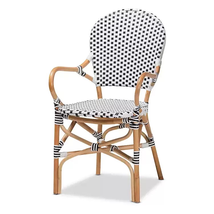 Black and White Woven 5-pc. Dining Set>Kirklands Home Clearance