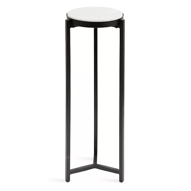 Angular Marble Accent Table>Kirklands Home Cheap