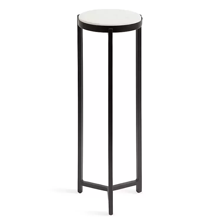black_angular_marble_accent_table_4.webp Angular Marble Accent Table>Kirklands Home Cheap
