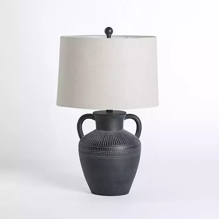 Black Antique Jug Table Lamp with Handles>Kirklands Home Shop