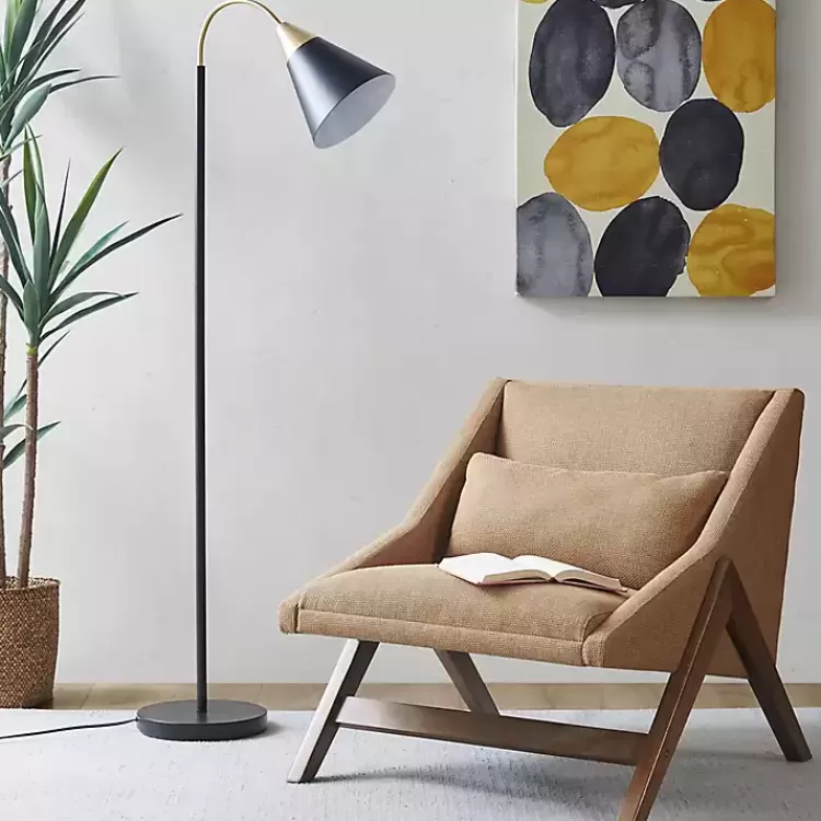 Arched Cone Shade Floor Lamp>Kirklands Home New