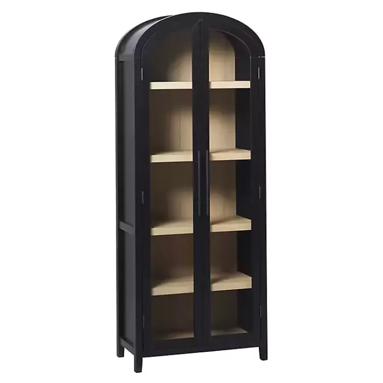 Arched Glass Doors Chantelle Bookcase>Kirklands Home Outlet