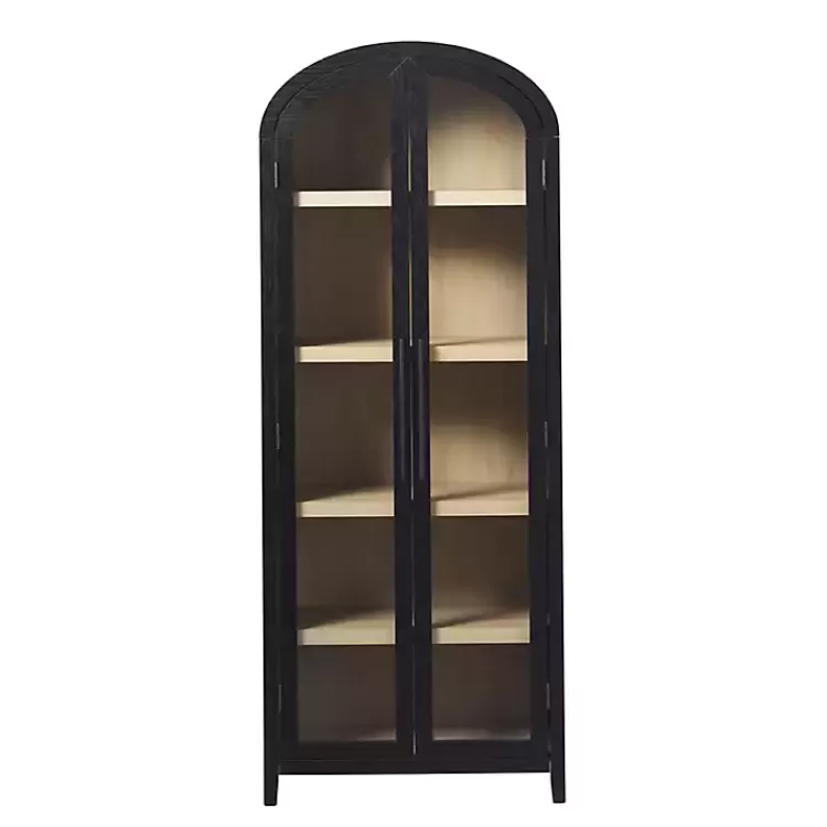 Arched Glass Doors Chantelle Bookcase>Kirklands Home Outlet