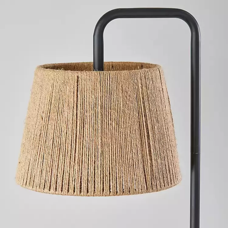 black_arched_rope_lampshade_floor_lamp_2.webp Arched Rope Lampshade Floor Lamp>Kirklands Home Hot