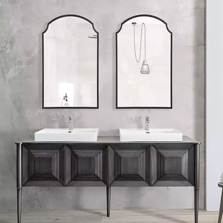 Arched Scallop Edge Wall Mirror>Kirklands Home Best