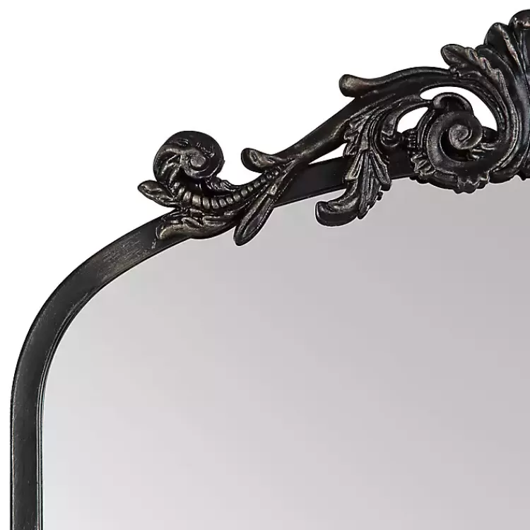 black_arendahl_arched_mirror_x_in_2.webp Arendahl Arched Mirror, 19x31 in.>Kirklands Home Clearance