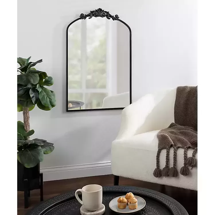 black_arendahl_arched_mirror_x_in_5-1.webp Arendahl Arched Mirror, 24x36 in.>Kirklands Home Outlet
