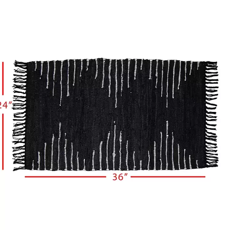 black_artisanal_leather_diamond_scatter_rug_3.webp Black Artisanal Leather Diamond Scatter Rug>Kirklands Home Sale