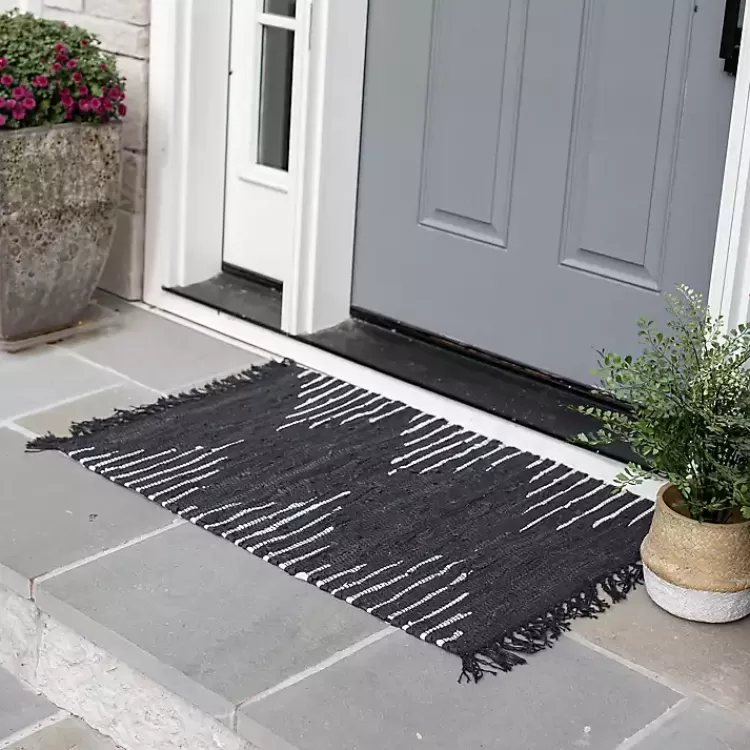 black_artisanal_leather_diamond_scatter_rug_4.webp Black Artisanal Leather Diamond Scatter Rug>Kirklands Home Sale
