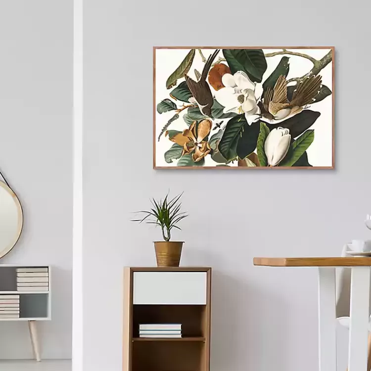 Black Billed Cuckoo Framed Canvas Art Print>Kirklands Home New