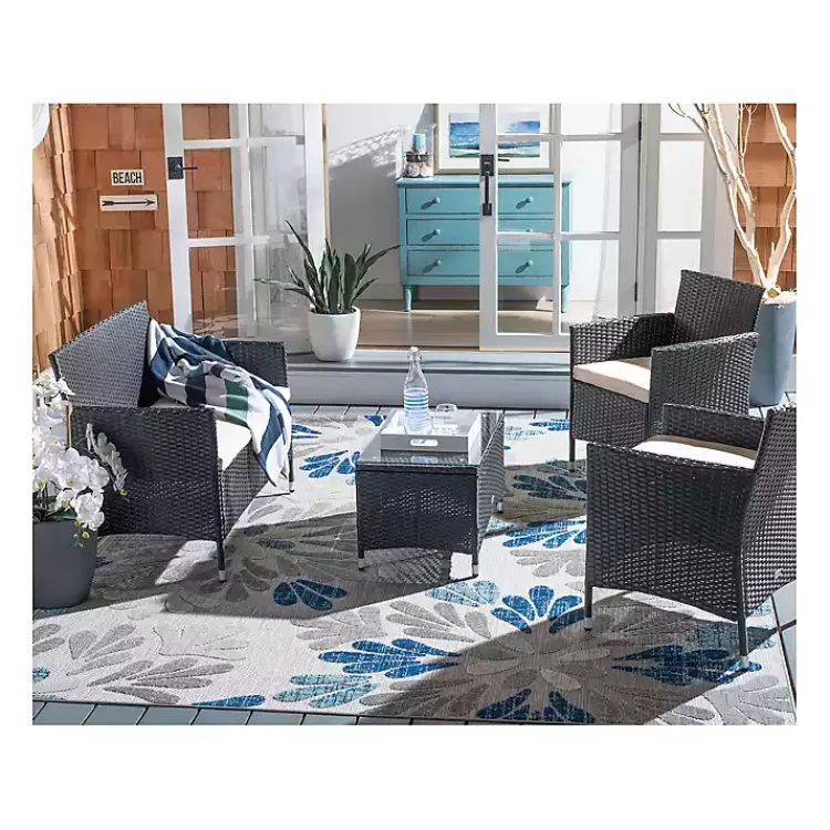 Black Box Wicker 4-pc. Outdoor Living Set>Kirklands Home Online